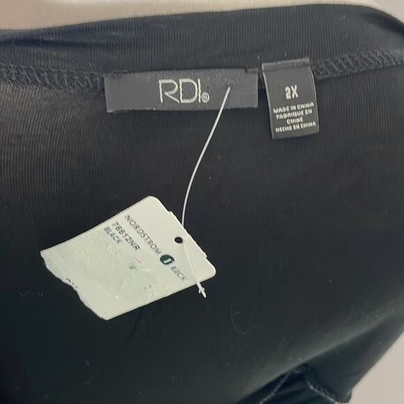 NWT RDI black short sleeve soft shirt - Picture 7 of 8